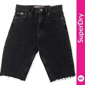 women Superdry Kari Longline Denim boyshorts